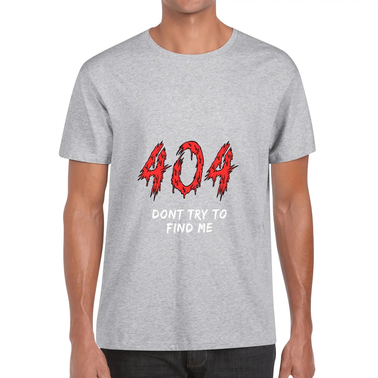 T-shirt 404 Don’t Try to Find Me – Style Hacker & Halloween