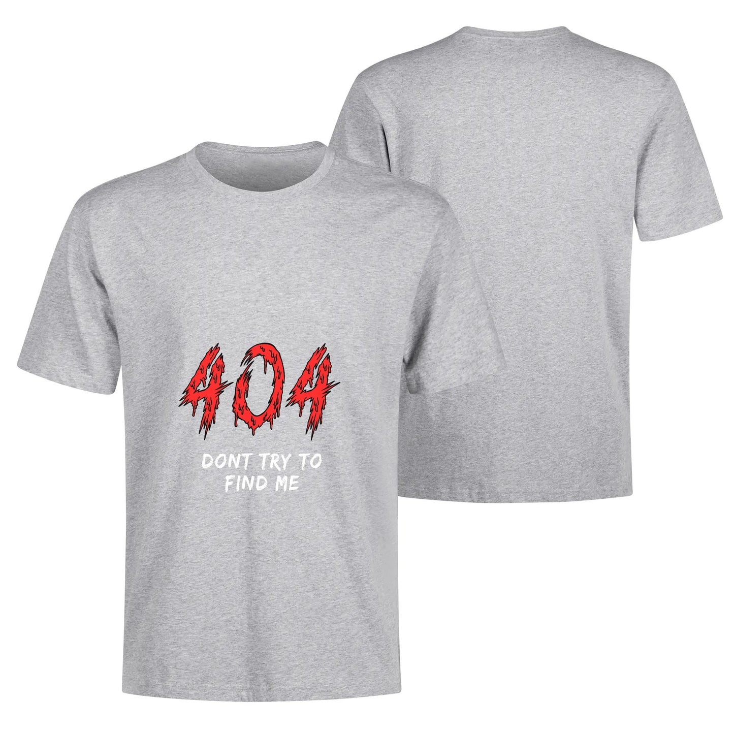T-shirt 404 Don’t Try to Find Me – Style Hacker & Halloween
