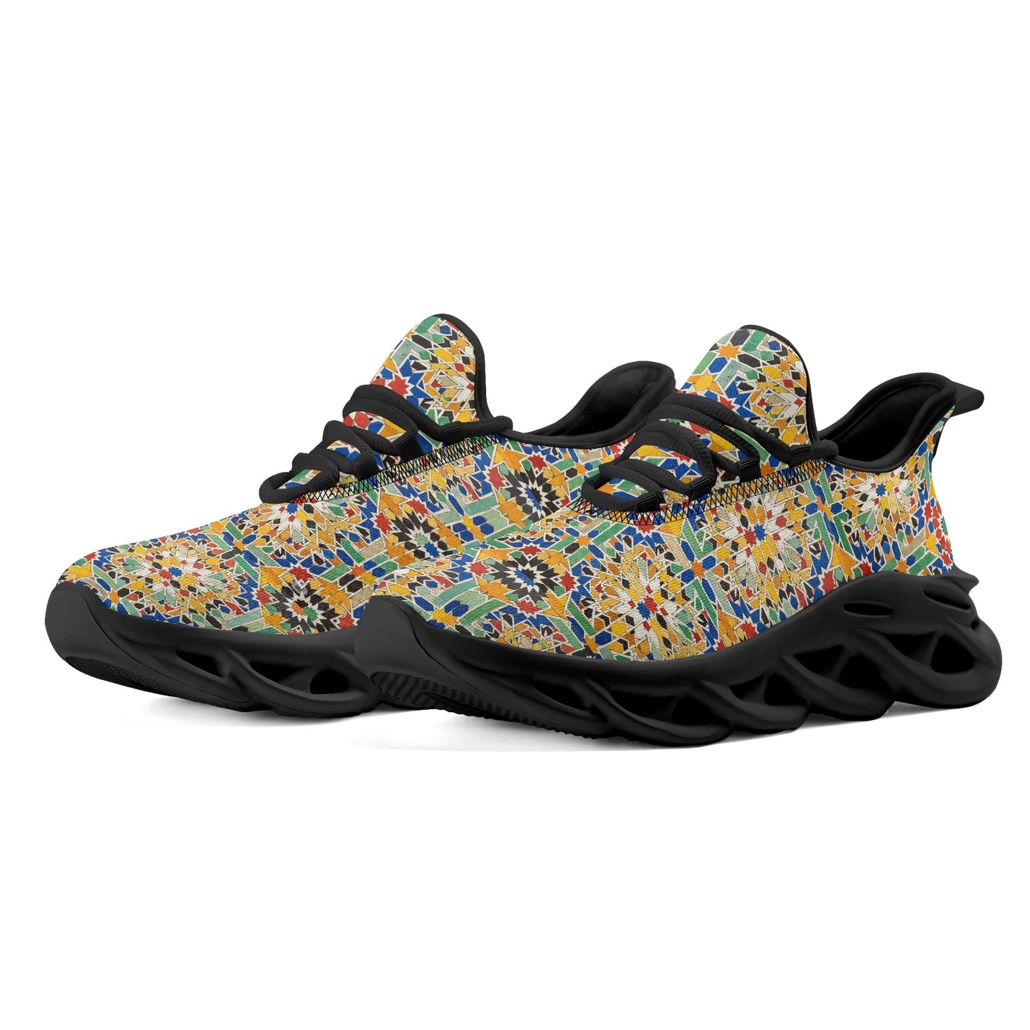 Soulier de sport – Design à motifs traditionnels nord-africains
