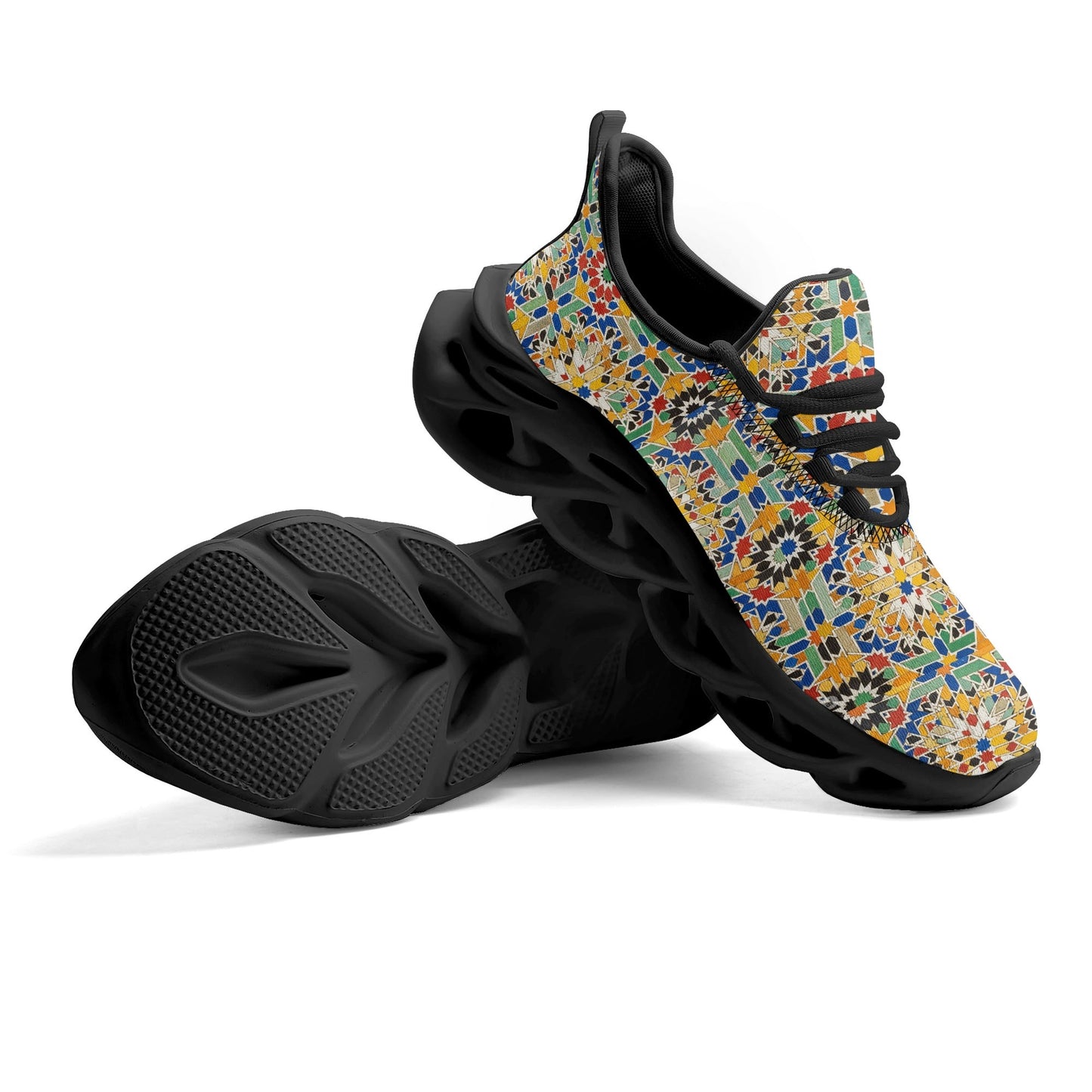 Soulier de sport – Design à motifs traditionnels nord-africains