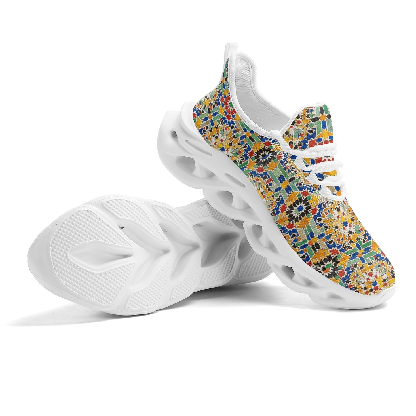 Soulier de sport – Design à motifs traditionnels nord-africains