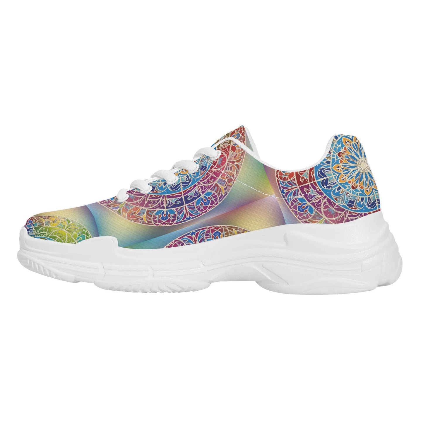 MD Chunky Sneakers – Design Mandala Énergie & Harmonie