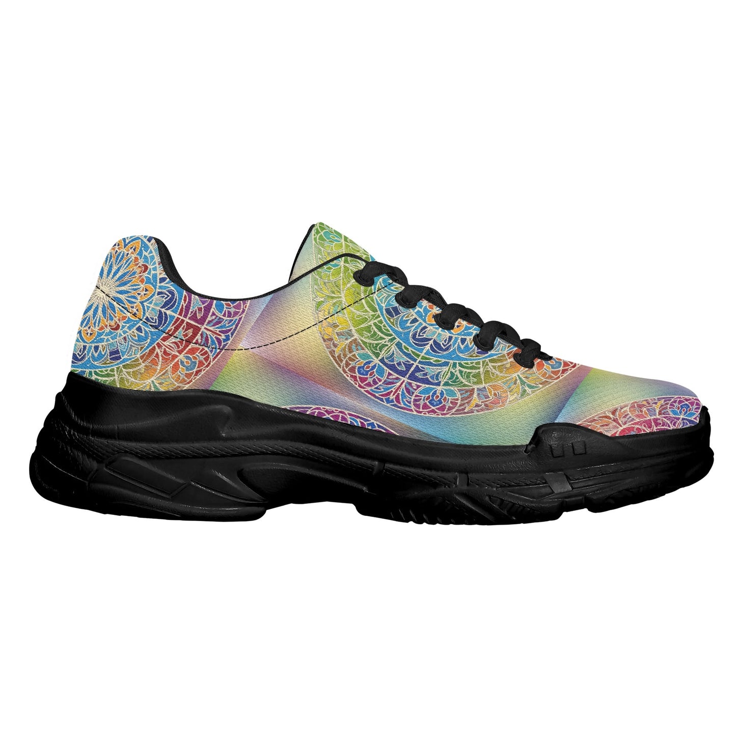 MD Chunky Sneakers – Design Mandala Énergie & Harmonie