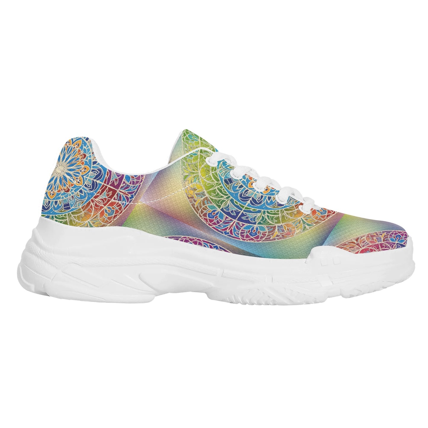 MD Chunky Sneakers – Design Mandala Énergie & Harmonie