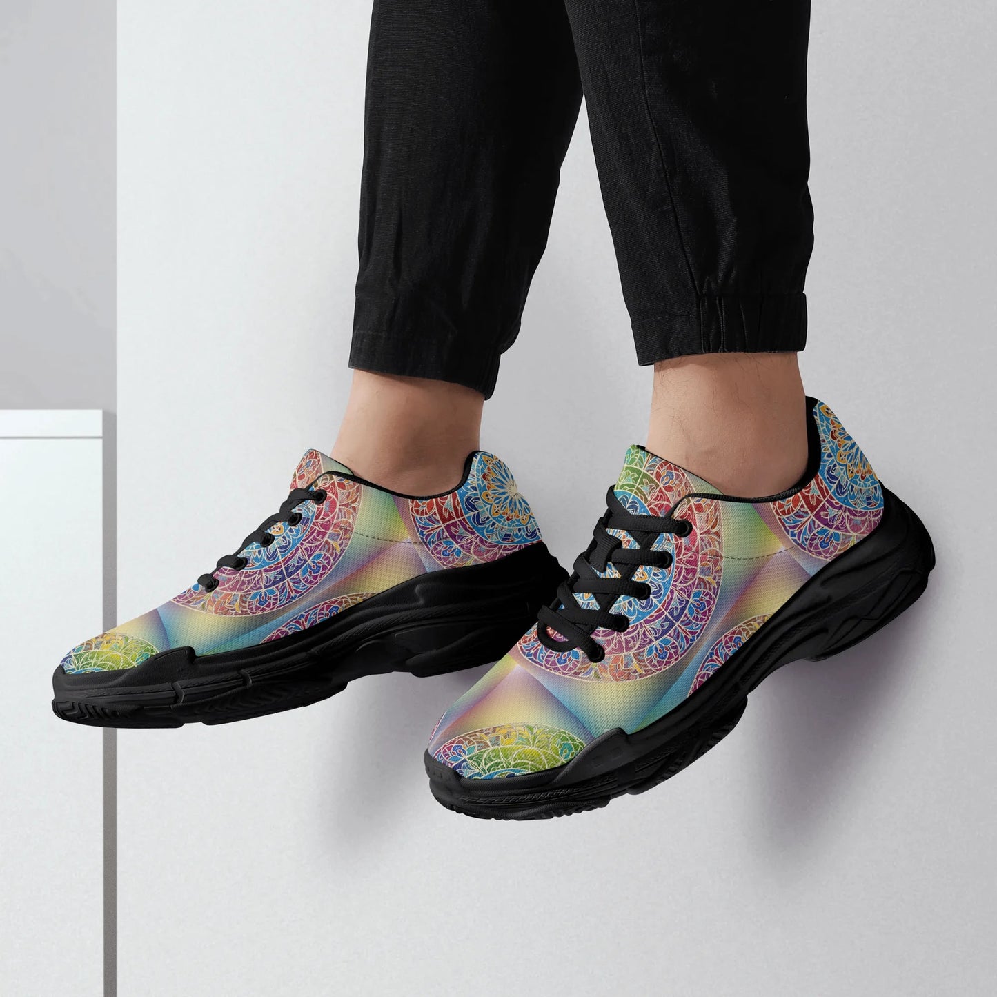 MD Chunky Sneakers – Design Mandala Énergie & Harmonie