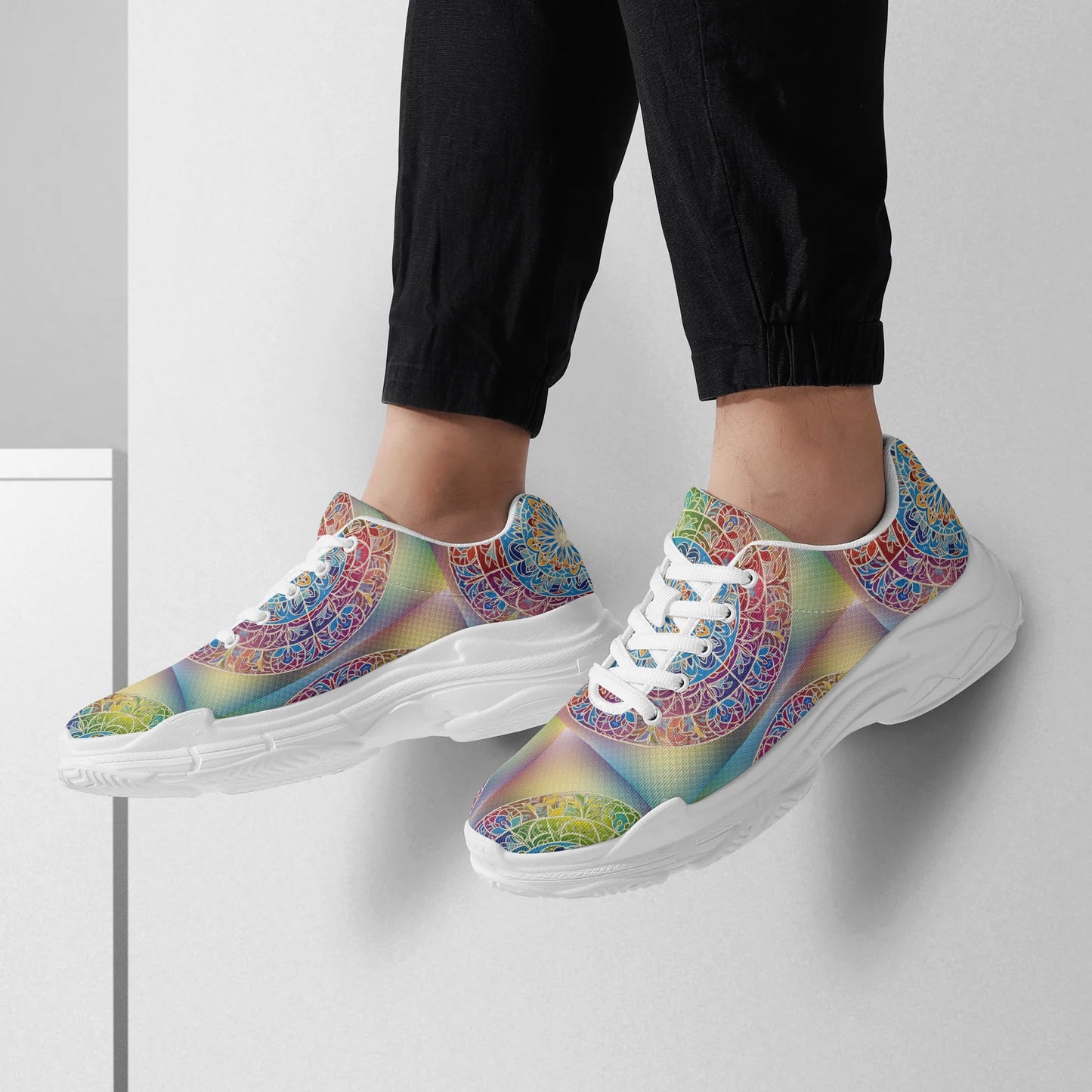 MD Chunky Sneakers – Design Mandala Énergie & Harmonie