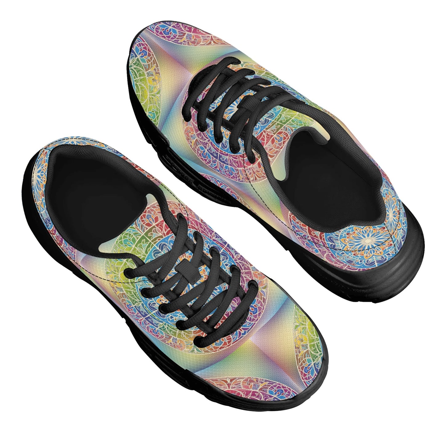 MD Chunky Sneakers – Design Mandala Énergie & Harmonie