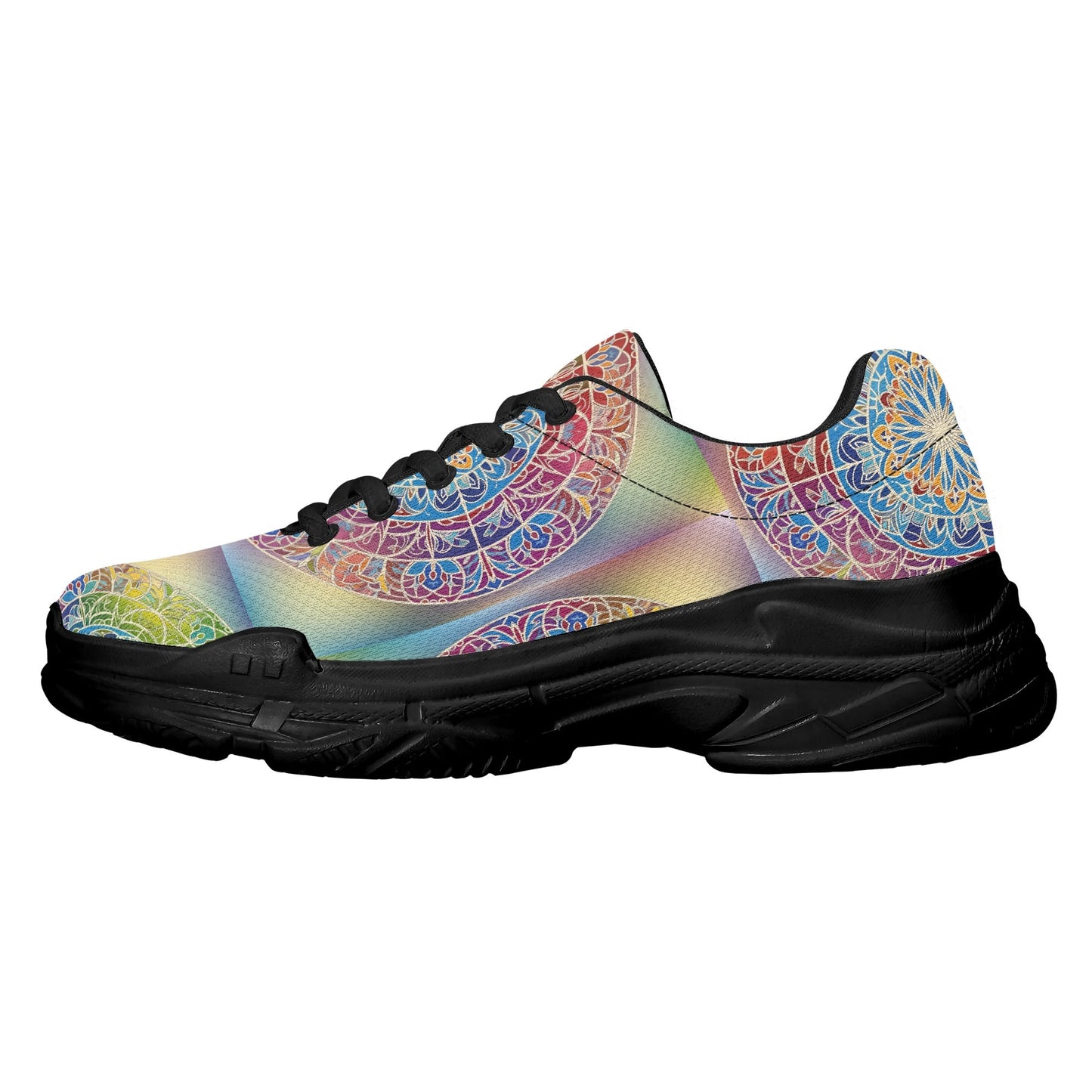 MD Chunky Sneakers – Design Mandala Énergie & Harmonie