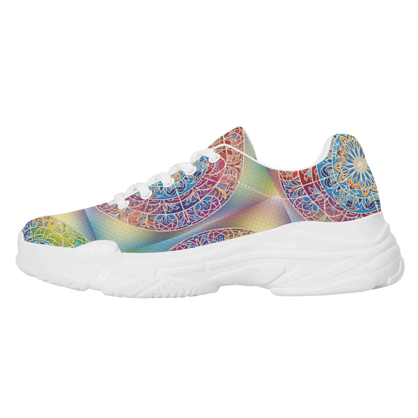 MD Chunky Sneakers – Design Mandala Énergie & Harmonie