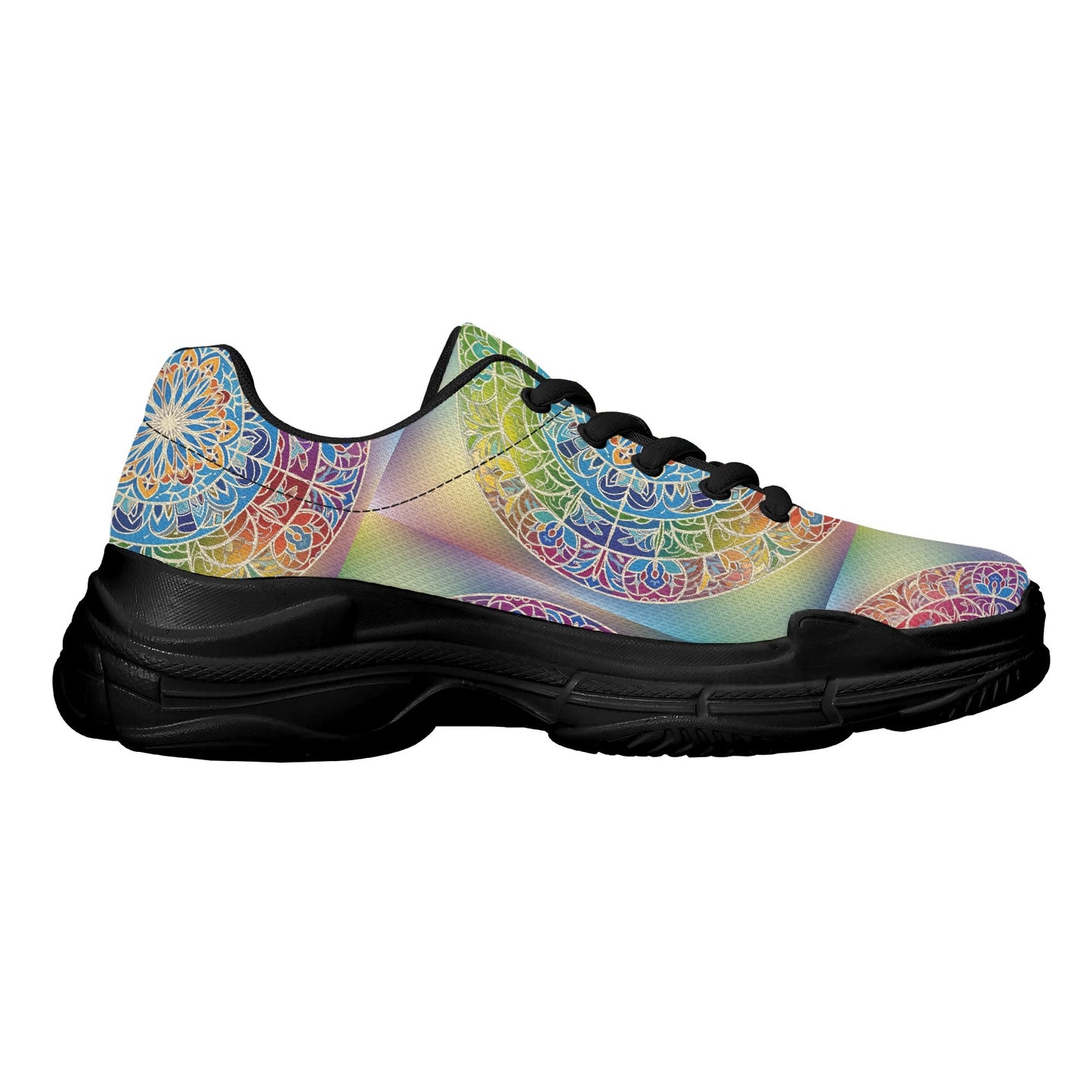 MD Chunky Sneakers – Design Mandala Énergie & Harmonie