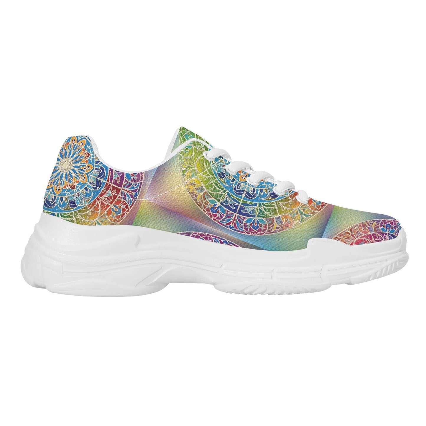 MD Chunky Sneakers – Design Mandala Énergie & Harmonie