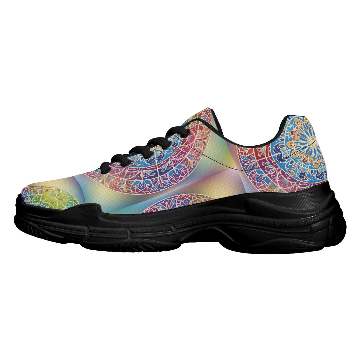 MD Chunky Sneakers – Design Mandala Énergie & Harmonie