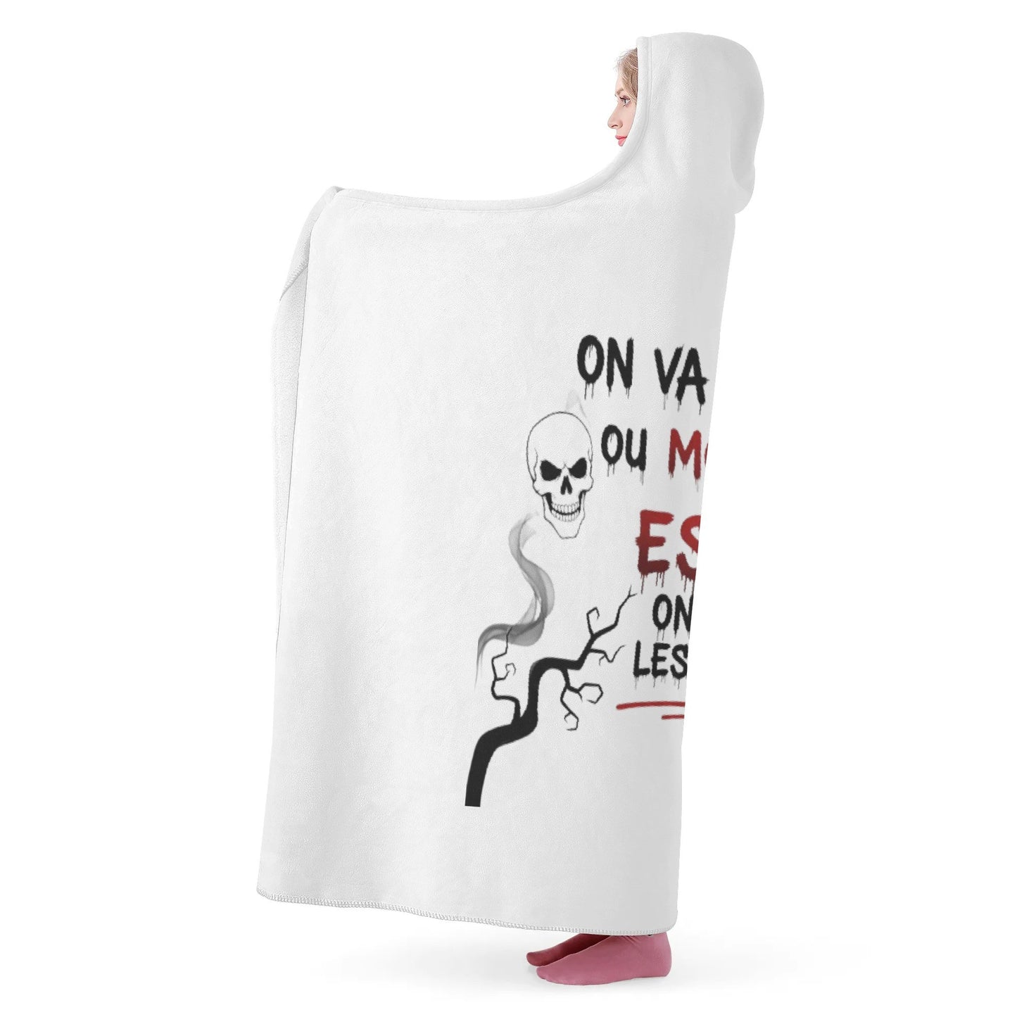 Personalized Wearable Hooded Blanket for Adult for Kids