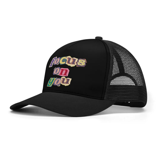 Casquette Trucker FOCUS ON YOU – Style Mesh Respirant
