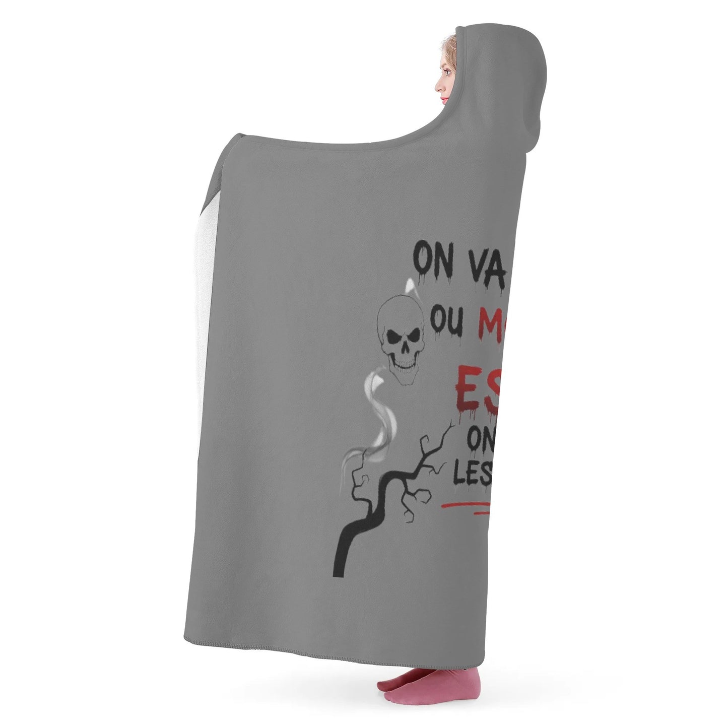 Personalized Wearable Hooded Blanket for Adult for Kids